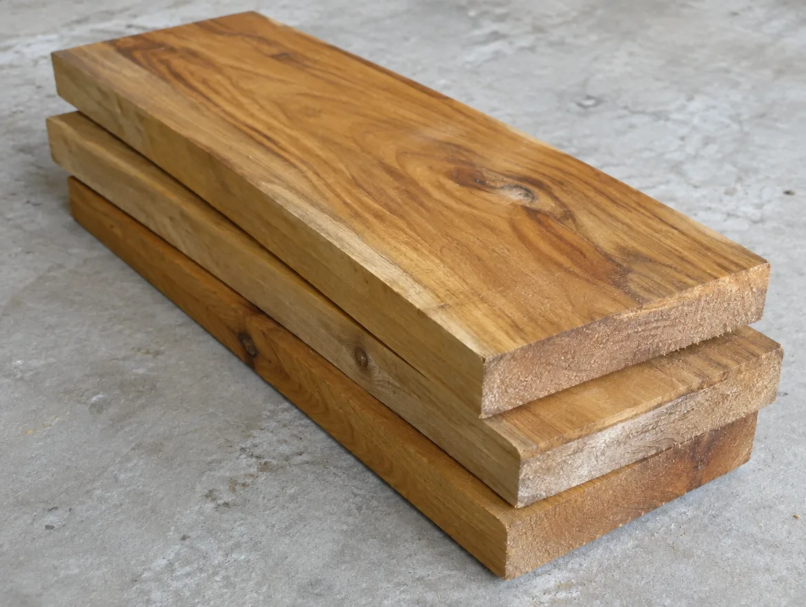 Iroko hardwood