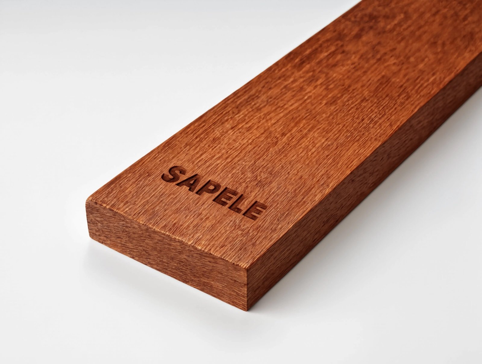 Sapele hardwood board